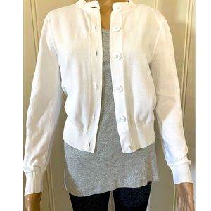 J. Crew Cropped V-neck cardigan